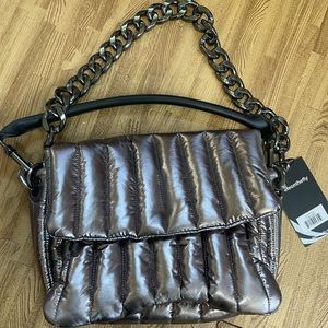 Think Rolyn Bar Bag- Slate Foil- BNWT